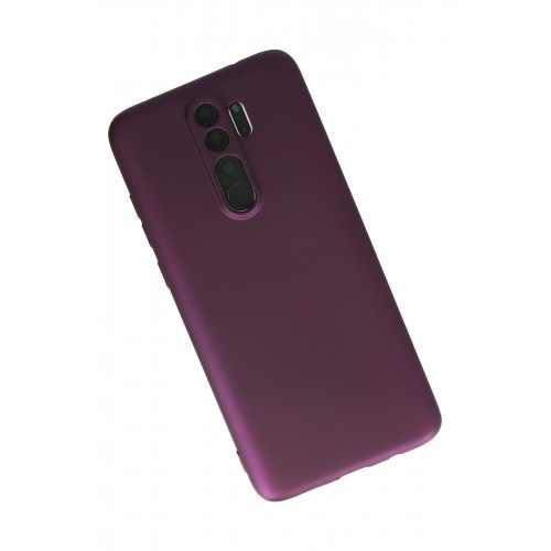 Newface Xiaomi Redmi Note 8 Pro Kılıf Premium Rubber Silikon - Mürdüm Newface Xiaomi Redmi Note 8 Pro Kılıf Premium Rubber Silikon - Mürdüm