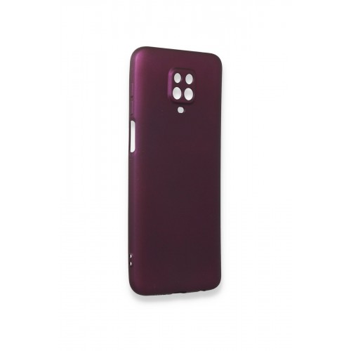 Newface Xiaomi Redmi Note 9 Pro Kılıf Premium Rubber Silikon - Mürdüm Newface Xiaomi Redmi Note 9 Pro Kılıf Premium Rubber Silikon - Mürdüm