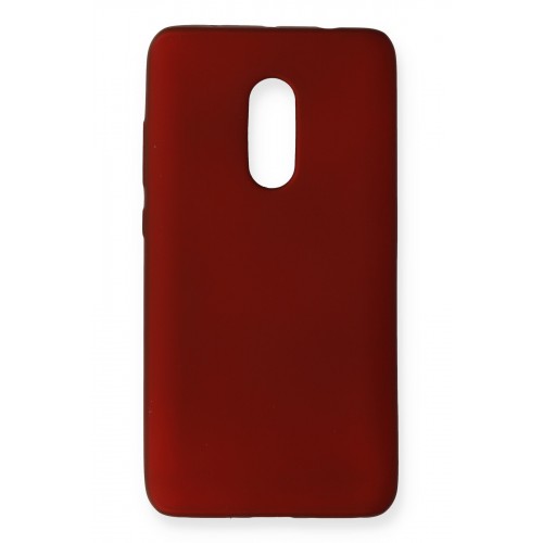 Newface Xiaomi Redmi Note 4 Kılıf Premium Rubber Silikon - Bordo Newface Xiaomi Redmi Note 4 Kılıf Premium Rubber Silikon - Bordo