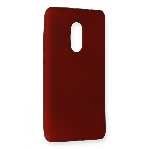 Newface Xiaomi Redmi Note 4 Kılıf Premium Rubber Silikon - Bordo Newface Xiaomi Redmi Note 4 Kılıf Premium Rubber Silikon - Bordo