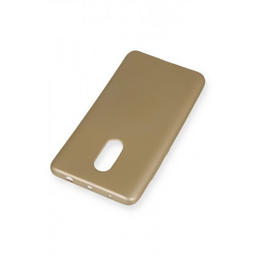 Newface Xiaomi Redmi Note 4 Kılıf Premium Rubber Silikon - Gold Newface Xiaomi Redmi Note 4 Kılıf Premium Rubber Silikon - Gold