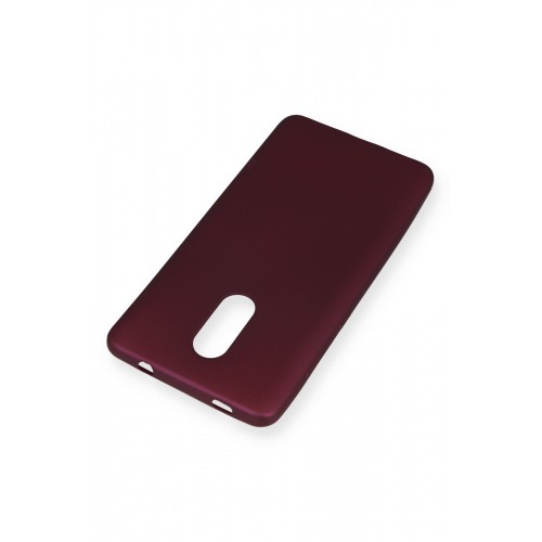 Newface Xiaomi Redmi Note 4X Kılıf Premium Rubber Silikon - Mürdüm Newface Xiaomi Redmi Note 4X Kılıf Premium Rubber Silikon - Mürdüm