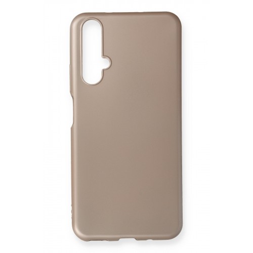 Newface Huawei Honor 20 Kılıf Premium Rubber Silikon - Rose Gold Newface Huawei Honor 20 Kılıf Premium Rubber Silikon - Rose Gold