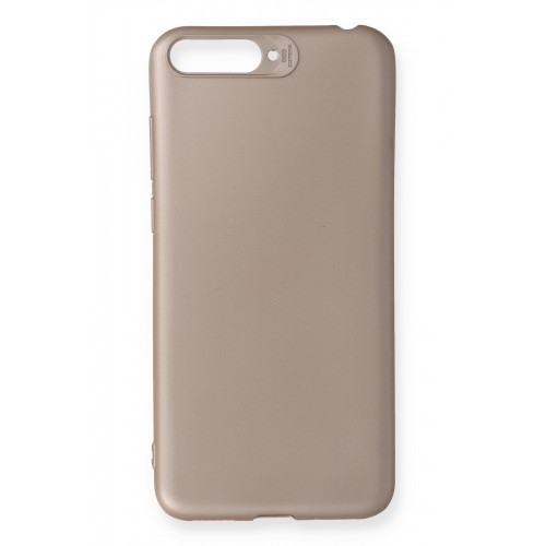 Newface Huawei Honor 7A Kılıf Premium Rubber Silikon - Rose Gold Newface Huawei Honor 7A Kılıf Premium Rubber Silikon - Rose Gold