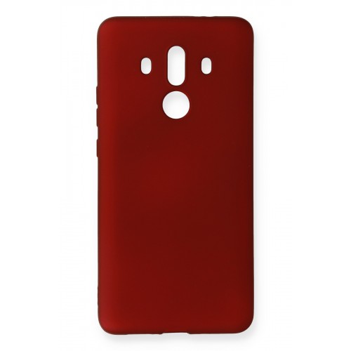 Newface Huawei Mate 10 Pro Kılıf Premium Rubber Silikon - Bordo Newface Huawei Mate 10 Pro Kılıf Premium Rubber Silikon - Bordo