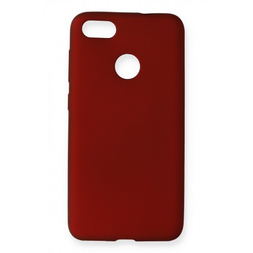 Newface Huawei P9 Lite 2017 Mini Kılıf Premium Rubber Silikon - Bordo Newface Huawei P9 Lite 2017 Mini Kılıf Premium Rubber Silikon - Bordo