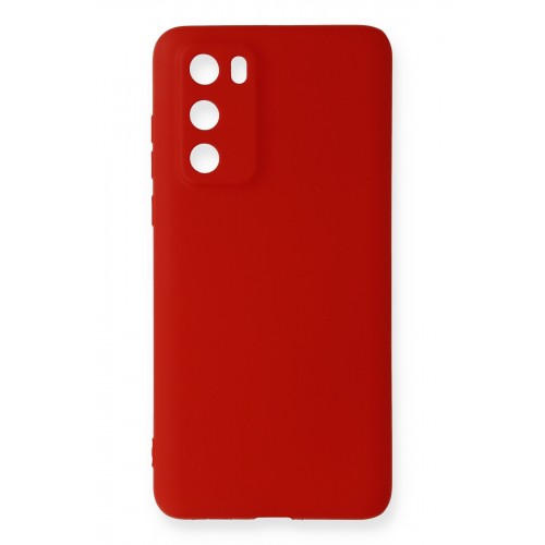 Newface Huawei P40 Kılıf Premium Rubber Silikon - Kırmızı Newface Huawei P40 Kılıf Premium Rubber Silikon - Kırmızı
