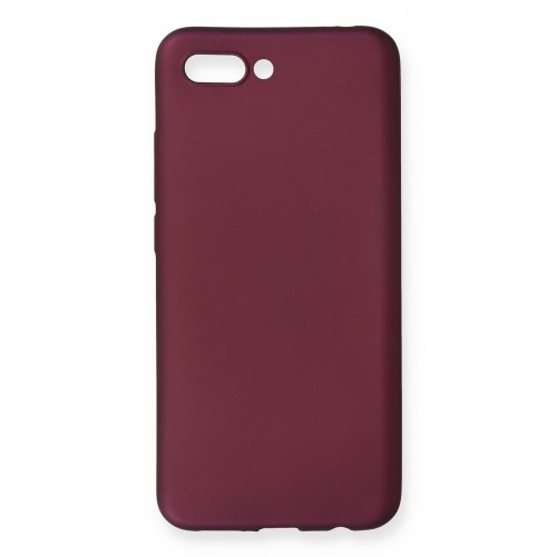 Newface Huawei Honor 10 Kılıf Premium Rubber Silikon - Mürdüm Newface Huawei Honor 10 Kılıf Premium Rubber Silikon - Mürdüm