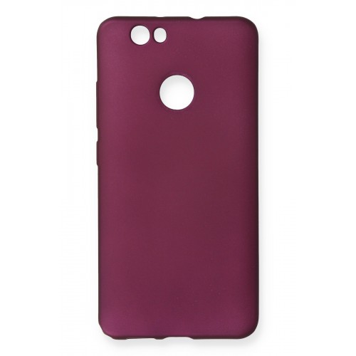 Newface Huawei Nova Kılıf Premium Rubber Silikon - Mürdüm Newface Huawei Nova Kılıf Premium Rubber Silikon - Mürdüm