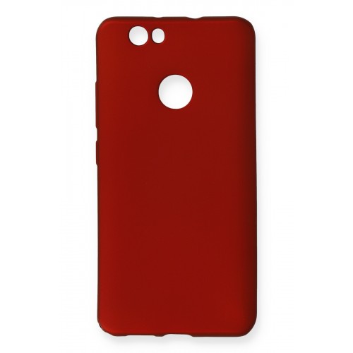 Newface Huawei Nova Kılıf Premium Rubber Silikon - Bordo Newface Huawei Nova Kılıf Premium Rubber Silikon - Bordo