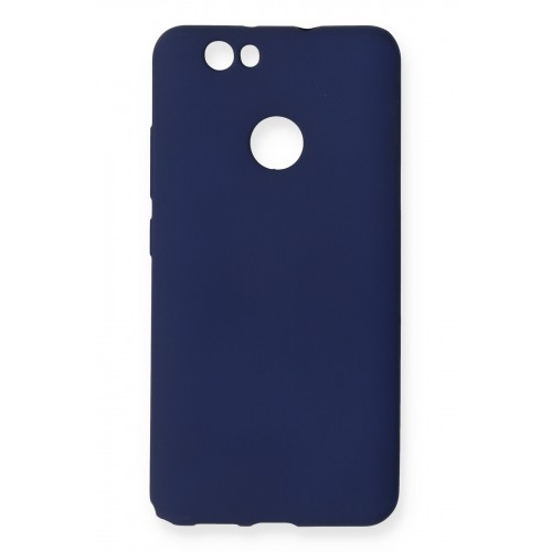 Newface Huawei Nova Kılıf Premium Rubber Silikon - Lacivert Newface Huawei Nova Kılıf Premium Rubber Silikon - Lacivert