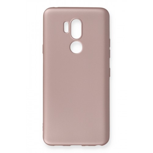 Newface LG G7 ThinQ Kılıf Premium Rubber Silikon - Rose Gold Newface LG G7 ThinQ Kılıf Premium Rubber Silikon - Rose Gold
