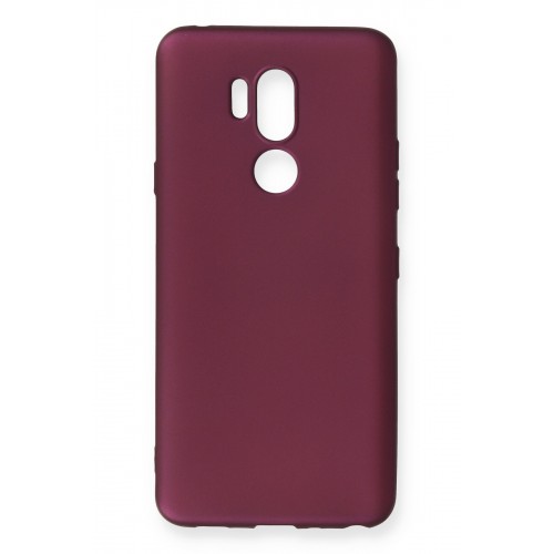 Newface LG G7 ThinQ Kılıf Premium Rubber Silikon - Mürdüm Newface LG G7 ThinQ Kılıf Premium Rubber Silikon - Mürdüm