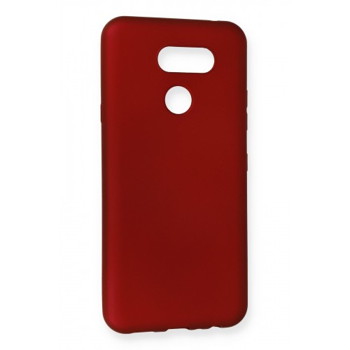 Newface LG K50S Kılıf Premium Rubber Silikon - Bordo Newface LG K50S Kılıf Premium Rubber Silikon - Bordo