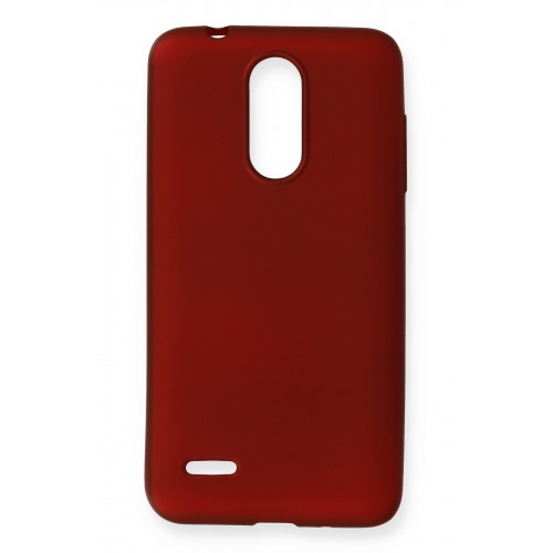Newface LG K9 Kılıf Premium Rubber Silikon - Bordo Newface LG K9 Kılıf Premium Rubber Silikon - Bordo