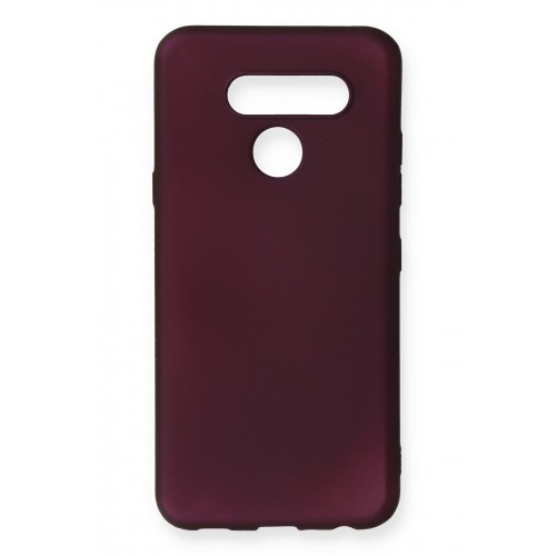 Newface LG Q60 Kılıf Premium Rubber Silikon - Mürdüm Newface LG Q60 Kılıf Premium Rubber Silikon - Mürdüm