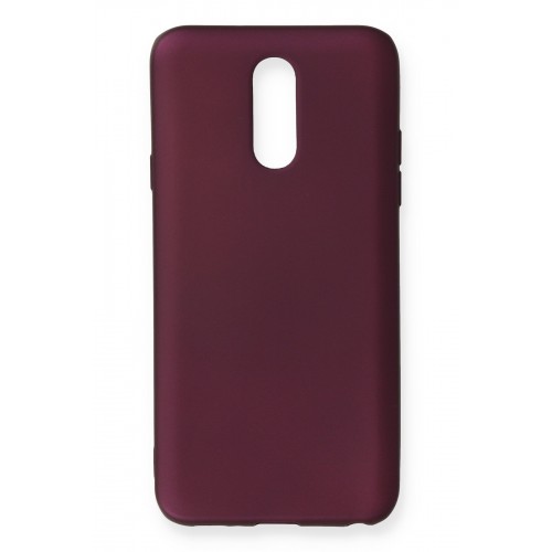 Newface LG Q7 Kılıf Premium Rubber Silikon - Mürdüm Newface LG Q7 Kılıf Premium Rubber Silikon - Mürdüm