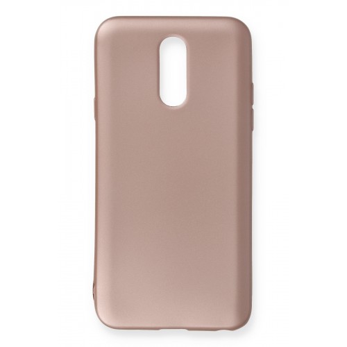 Newface LG Q7 Kılıf Premium Rubber Silikon - Rose Gold Newface LG Q7 Kılıf Premium Rubber Silikon - Rose Gold