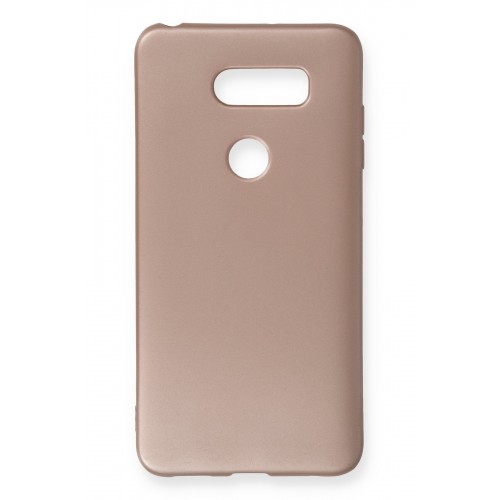 Newface LG V30 Kılıf Premium Rubber Silikon - Rose Gold Newface LG V30 Kılıf Premium Rubber Silikon - Rose Gold