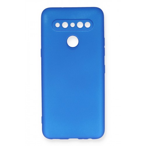 Newface LG K61 Kılıf Premium Rubber Silikon - Mavi Newface LG K61 Kılıf Premium Rubber Silikon - Mavi