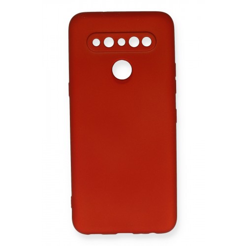 Newface LG K61 Kılıf Premium Rubber Silikon - Kırmızı Newface LG K61 Kılıf Premium Rubber Silikon - Kırmızı