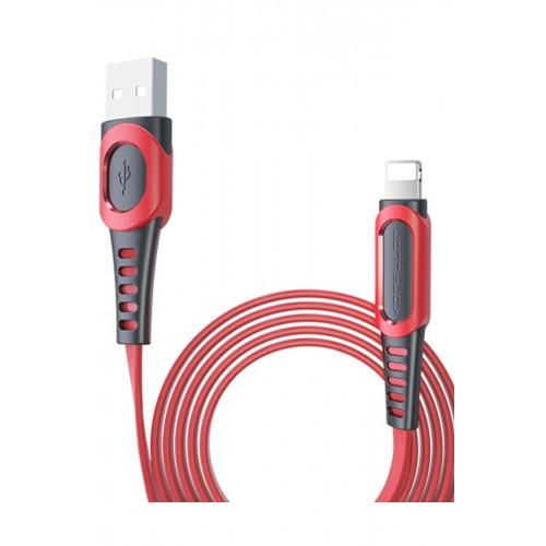 Konfulon DC-02 Süper Hızlı Lightning Kablo iphone Uyumlu 1M 2.4A - Kırmızı Konfulon DC-02 Süper Hızlı Lightning Kablo iphone Uyumlu 1M 2.4A - Kırmızı