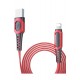 Konfulon DC-02 Süper Hızlı Lightning Kablo iphone Uyumlu 1M 2.4A - Kırmızı Konfulon DC-02 Süper Hızlı Lightning Kablo iphone Uyumlu 1M 2.4A - Kırmızı