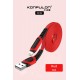 Konfulon DC-02 Süper Hızlı Lightning Kablo iphone Uyumlu 1M 2.4A - Kırmızı Konfulon DC-02 Süper Hızlı Lightning Kablo iphone Uyumlu 1M 2.4A - Kırmızı