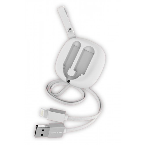 Konfulon S80 Lightning Kablo iphone Uyumlu 20cm-1M 2A - Beyaz Konfulon S80 Lightning Kablo iphone Uyumlu 20cm-1M 2A - Beyaz