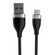 Konfulon S82 Seramik Uçlu Micro USB Kablo 1M 3.1A - Siyah Konfulon S82 Seramik Uçlu Micro USB Kablo 1M 3.1A - Siyah