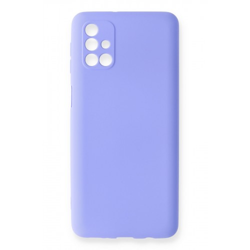 Newface Samsung Galaxy M31S Kılıf Premium Rubber Silikon - Lila Newface Samsung Galaxy M31S Kılıf Premium Rubber Silikon - Lila