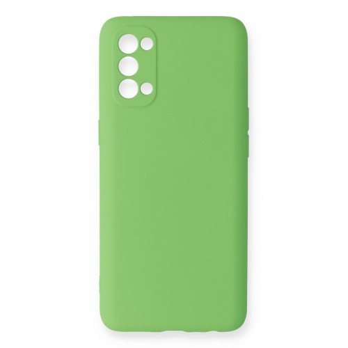 Newface Oppo Reno 4 Kılıf Premium Rubber Silikon - Yeşil Newface Oppo Reno 4 Kılıf Premium Rubber Silikon - Yeşil