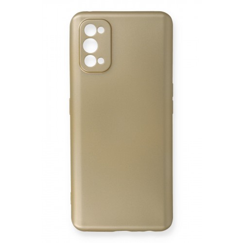 Newface Realme 7 Pro Kılıf Premium Rubber Silikon - Gold Newface Realme 7 Pro Kılıf Premium Rubber Silikon - Gold