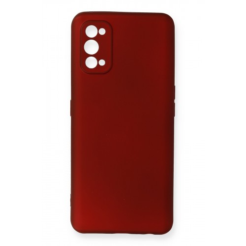 Newface Realme 7 Pro Kılıf Premium Rubber Silikon - Bordo Newface Realme 7 Pro Kılıf Premium Rubber Silikon - Bordo