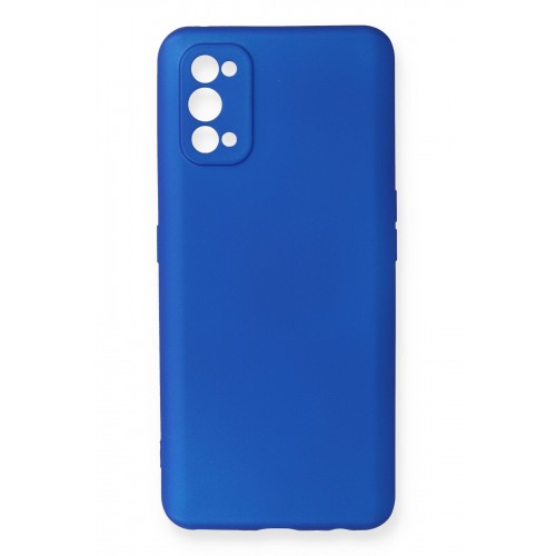 Newface Realme 7 Pro Kılıf Premium Rubber Silikon - Mavi Newface Realme 7 Pro Kılıf Premium Rubber Silikon - Mavi