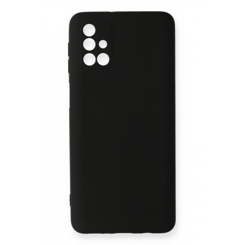 Newface Samsung Galaxy M31S Kılıf Nano içi Kadife Silikon - Siyah Newface Samsung Galaxy M31S Kılıf Nano içi Kadife Silikon - Siyah