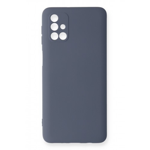 Newface Samsung Galaxy M31S Kılıf Nano içi Kadife Silikon - Gri Newface Samsung Galaxy M31S Kılıf Nano içi Kadife Silikon - Gri