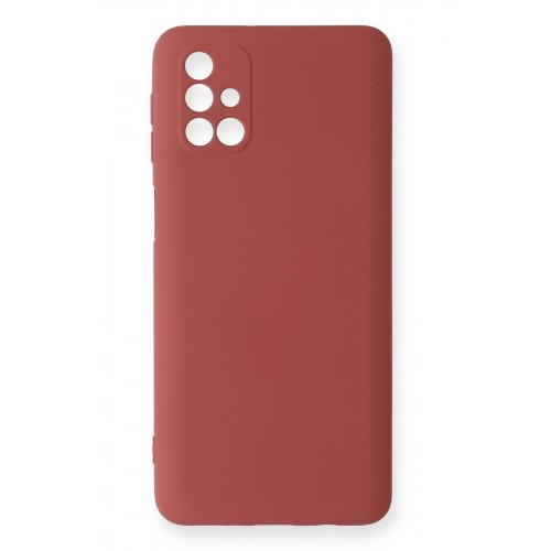 Newface Samsung Galaxy M31S Kılıf Nano içi Kadife Silikon - Kiremit Newface Samsung Galaxy M31S Kılıf Nano içi Kadife Silikon - Kiremit