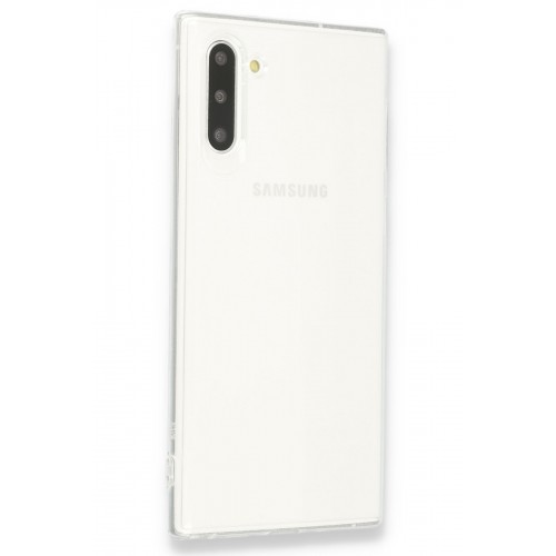 Newface Samsung Galaxy Note 10 Kılıf Lüx Şeffaf Silikon Newface Samsung Galaxy Note 10 Kılıf Lüx Şeffaf Silikon