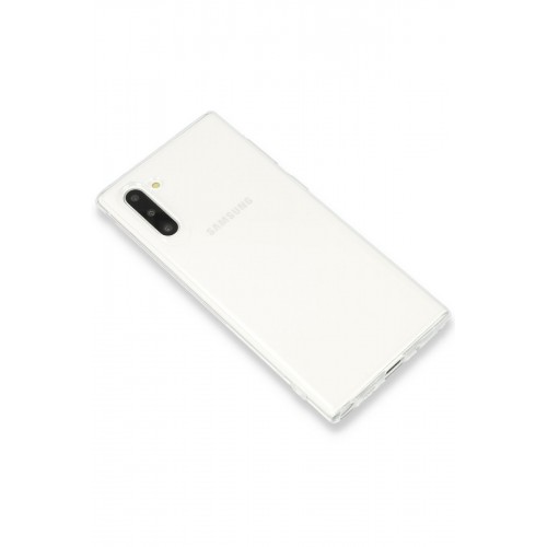 Newface Samsung Galaxy Note 10 Kılıf Lüx Şeffaf Silikon Newface Samsung Galaxy Note 10 Kılıf Lüx Şeffaf Silikon