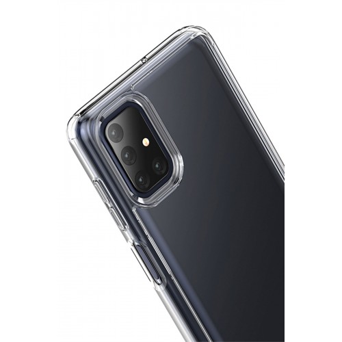 Newface Samsung Galaxy M51 Kılıf Lüx Şeffaf Silikon Newface Samsung Galaxy M51 Kılıf Lüx Şeffaf Silikon
