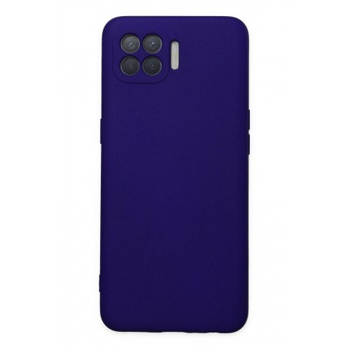 Newface Oppo Reno 4 Lite Kılıf Nano içi Kadife Silikon - Mor Newface Oppo Reno 4 Lite Kılıf Nano içi Kadife Silikon - Mor