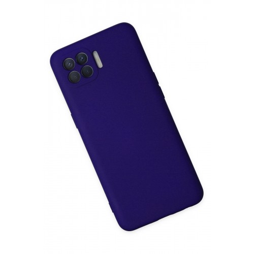 Newface Oppo Reno 4 Lite Kılıf Nano içi Kadife Silikon - Mor Newface Oppo Reno 4 Lite Kılıf Nano içi Kadife Silikon - Mor