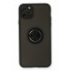 Newface iPhone 11 Pro Kılıf Montreal Yüzüklü Silikon Kapak - Siyah Newface iPhone 11 Pro Kılıf Montreal Yüzüklü Silikon Kapak - Siyah