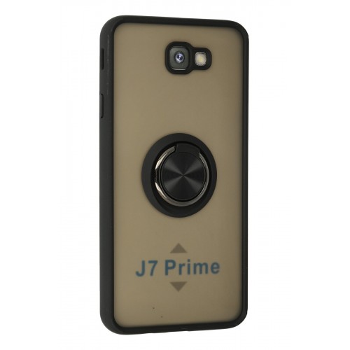 Newface Samsung Galaxy J7 Prime Kılıf Montreal Yüzüklü Silikon Kapak - Siyah Newface Samsung Galaxy J7 Prime Kılıf Montreal Yüzüklü Silikon Kapak - Siyah