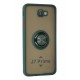 Newface Samsung Galaxy J7 Prime Kılıf Montreal Yüzüklü Silikon Kapak - Yeşil Newface Samsung Galaxy J7 Prime Kılıf Montreal Yüzüklü Silikon Kapak - Yeşil