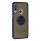 Newface Huawei Y6P Kılıf Montreal Yüzüklü Silikon Kapak - Lacivert Newface Huawei Y6P Kılıf Montreal Yüzüklü Silikon Kapak - Lacivert