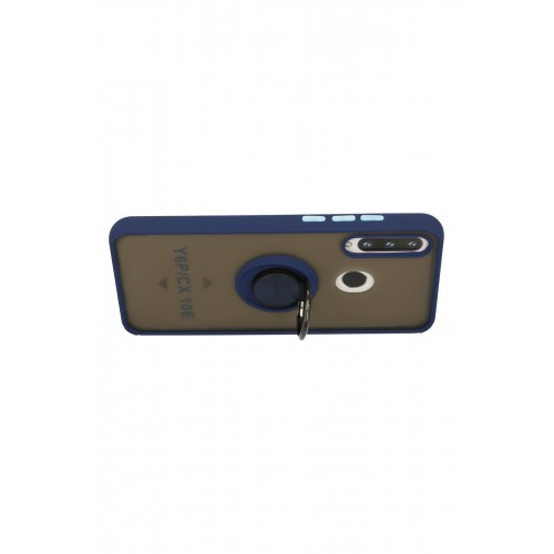Newface Huawei Y6P Kılıf Montreal Yüzüklü Silikon Kapak - Lacivert Newface Huawei Y6P Kılıf Montreal Yüzüklü Silikon Kapak - Lacivert