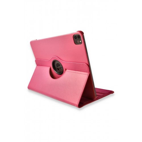 Newface iPad Pro 12.9 (2018) Kılıf 360 Tablet Deri Kılıf - Pembe Newface iPad Pro 12.9 (2018) Kılıf 360 Tablet Deri Kılıf - Pembe