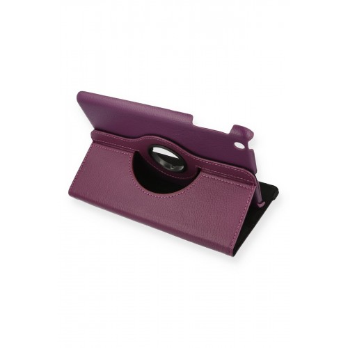 Newface iPad Mini 2 Kılıf 360 Tablet Deri Kılıf - Mürdüm Newface iPad Mini 2 Kılıf 360 Tablet Deri Kılıf - Mürdüm